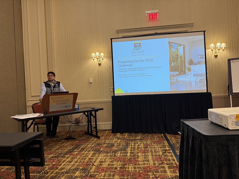 SJSM Presents Tropical Medicine Research at IAMSE 2026