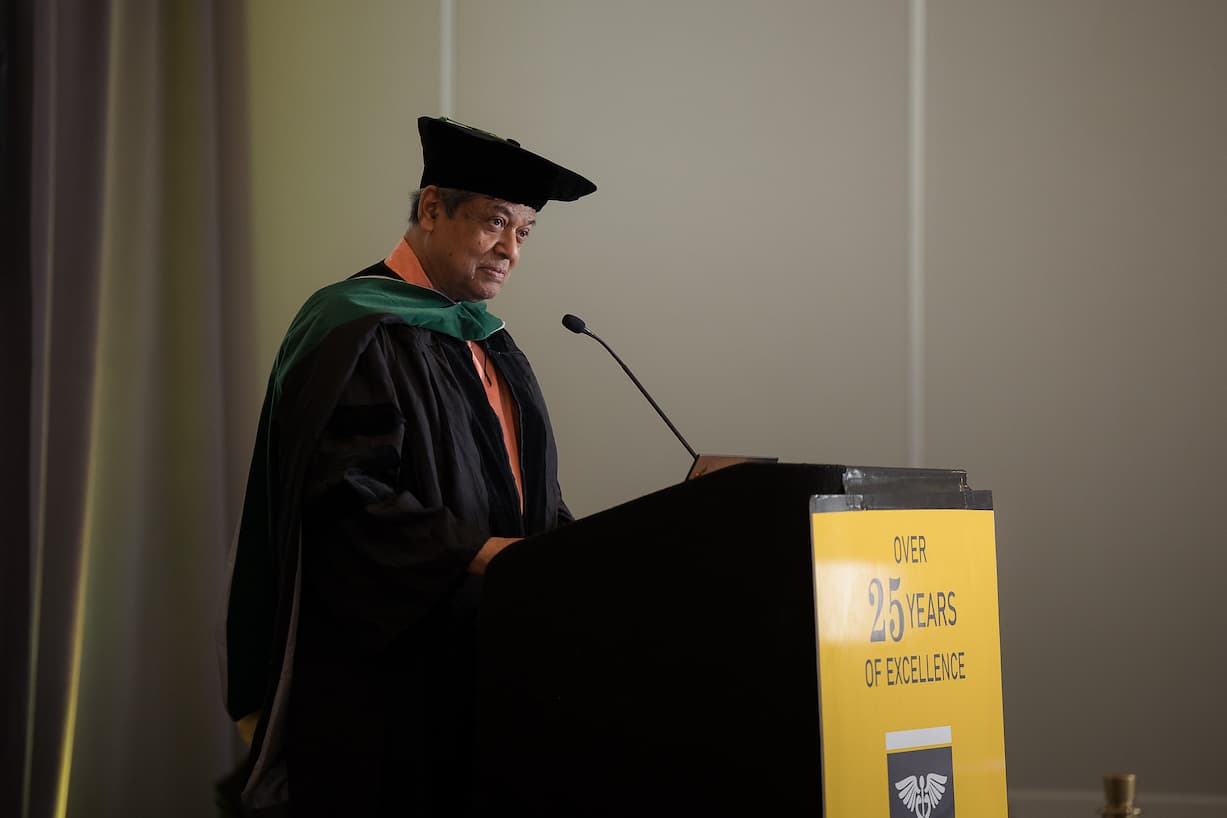 Honoring founder Dr. Guha